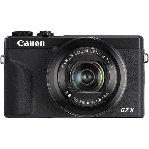 Canon PowerShot G7 X Mark III Digital Camera – Black | 20.1MP 4K Vlogging Camera with Wi-Fi & Bluetooth Connectivity