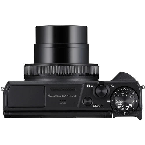 Canon PowerShot G7 X Mark III Digital Camera – Black | 20.1MP 4K Vlogging Camera with Wi-Fi & Bluetooth Connectivity