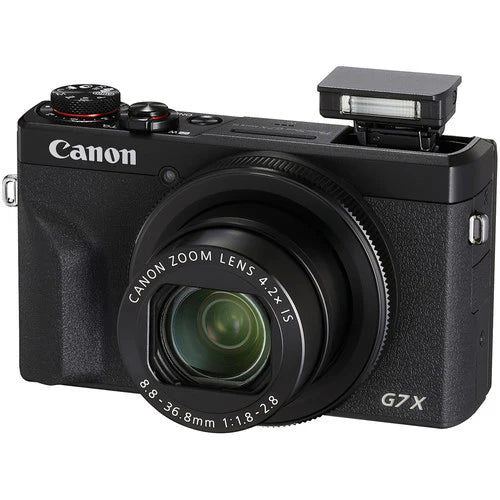 Canon PowerShot G7 X Mark III Digital Camera – Black | 20.1MP 4K Vlogging Camera with Wi-Fi & Bluetooth Connectivity